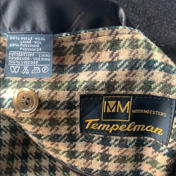 Vintage German Wool Coat size Large? - Picture 3 of 6